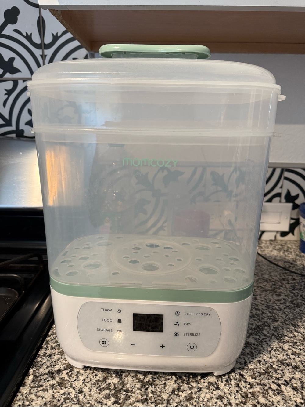 Momcozy Electric Baby Bottle Sterilizer and Dryer